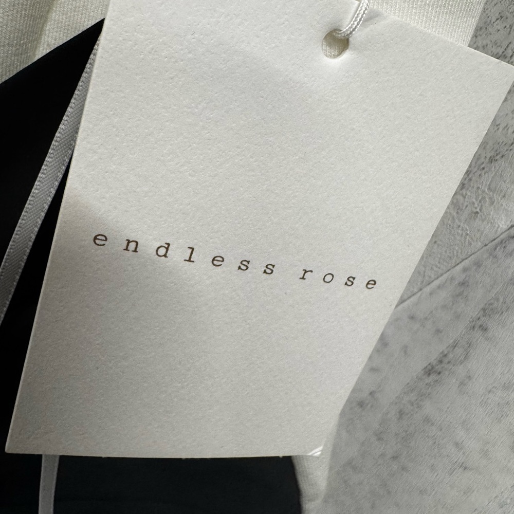 Endless Rose White and Black Bow Tank Top - Picture 3 of 6